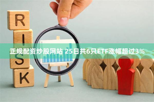 正规配资炒股网站 25日共6只ETF涨幅超过3%