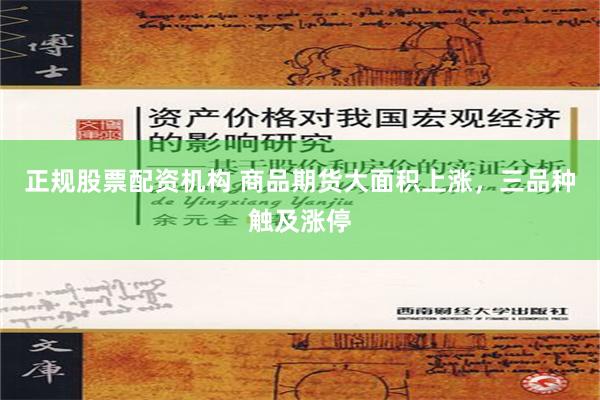 正规股票配资机构 商品期货大面积上涨，三品种触及涨停