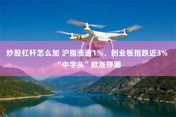 炒股杠杆怎么加 沪指涨逾1%、创业板指跌近3% “中字头”掀涨停潮