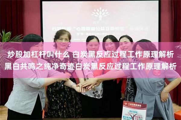 炒股加杠杆叫什么 白炭黑反应过程工作原理解析黑白共鸣之纯净奇迹白炭黑反应过程工作原理解析