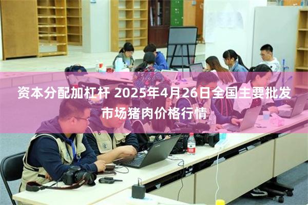 资本分配加杠杆 2025年4月26日全国主要批发市场猪肉价格行情